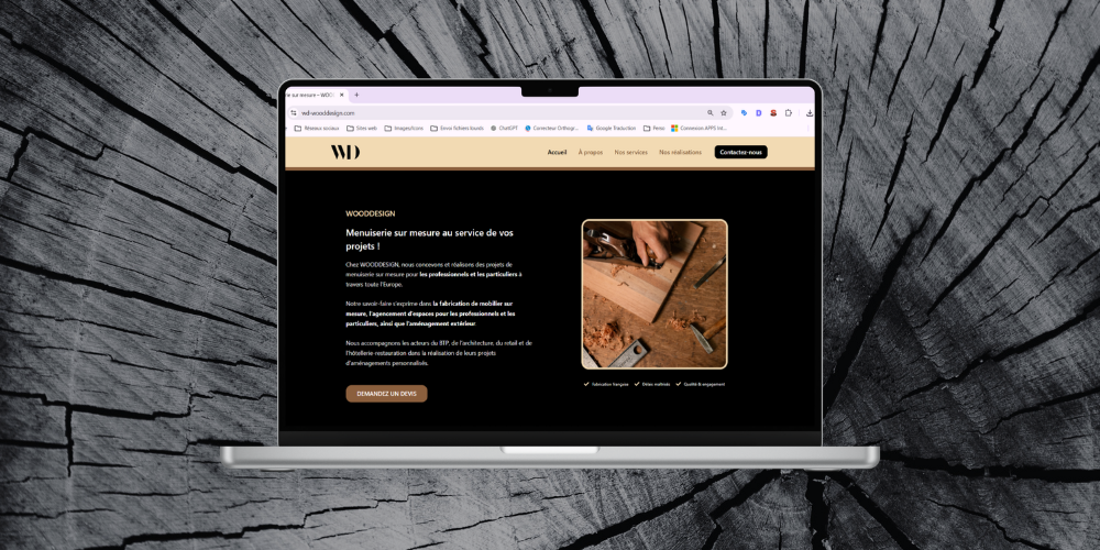 Création site internet Lyon - Artisan